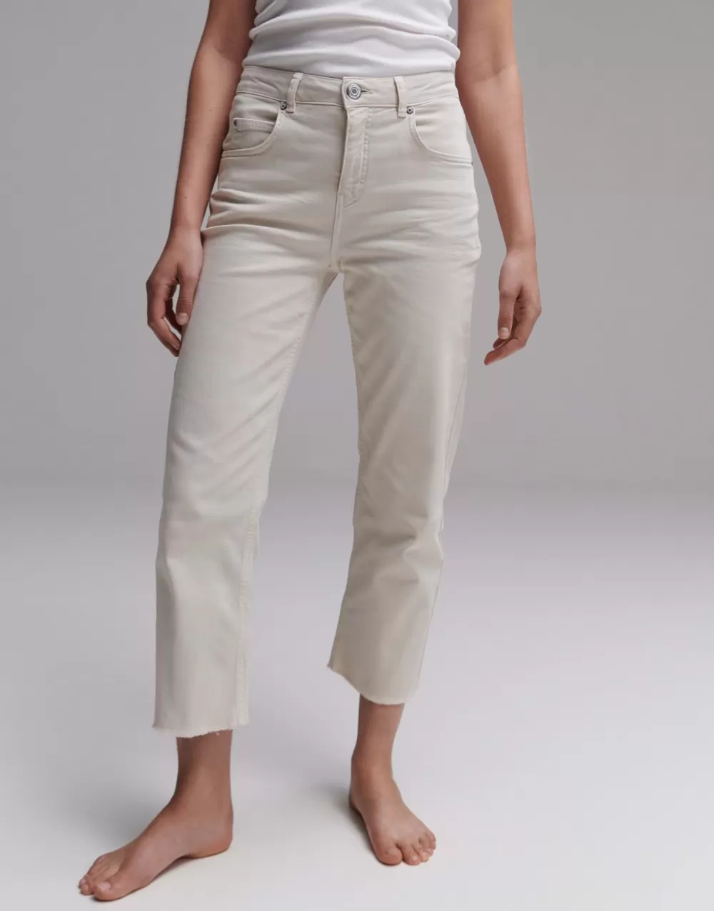 OPUS Fashion Wide Cropped Jeans Momito Color^ Jeans