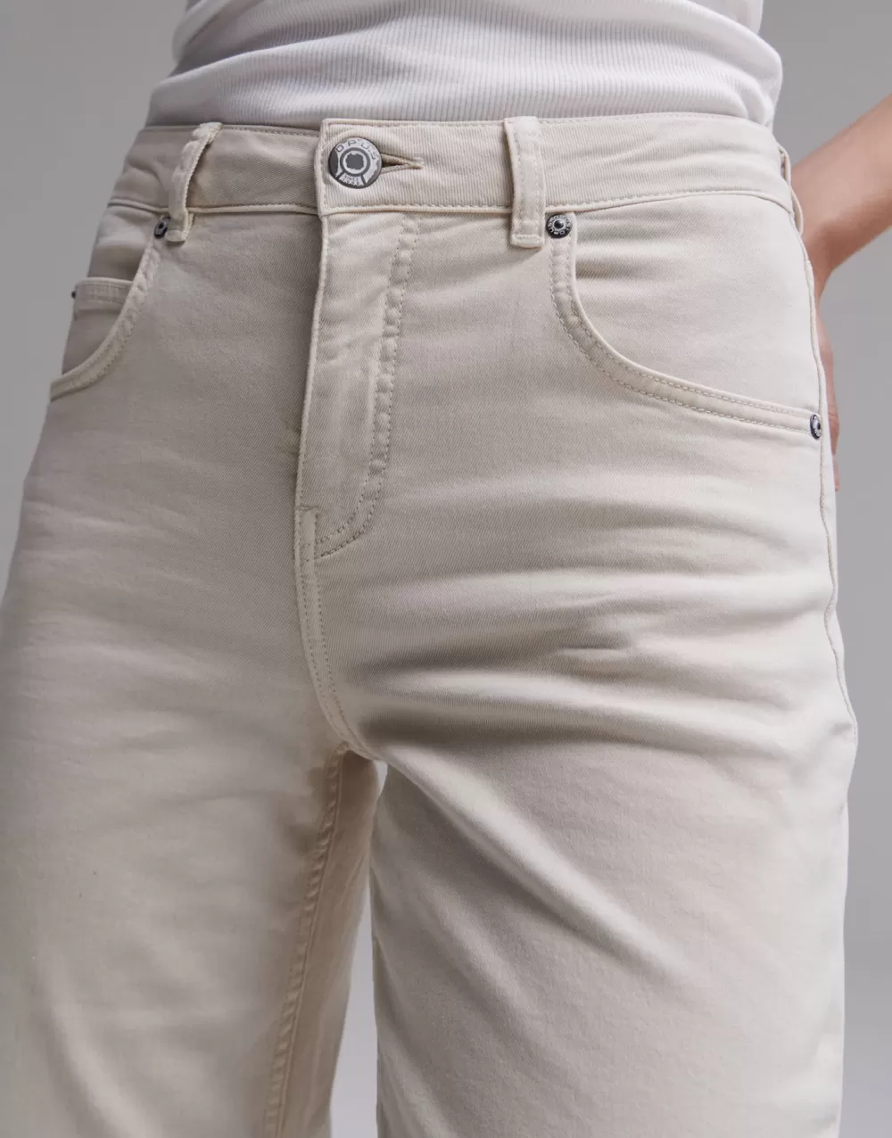 OPUS Fashion Wide Cropped Jeans Momito Color^ Jeans
