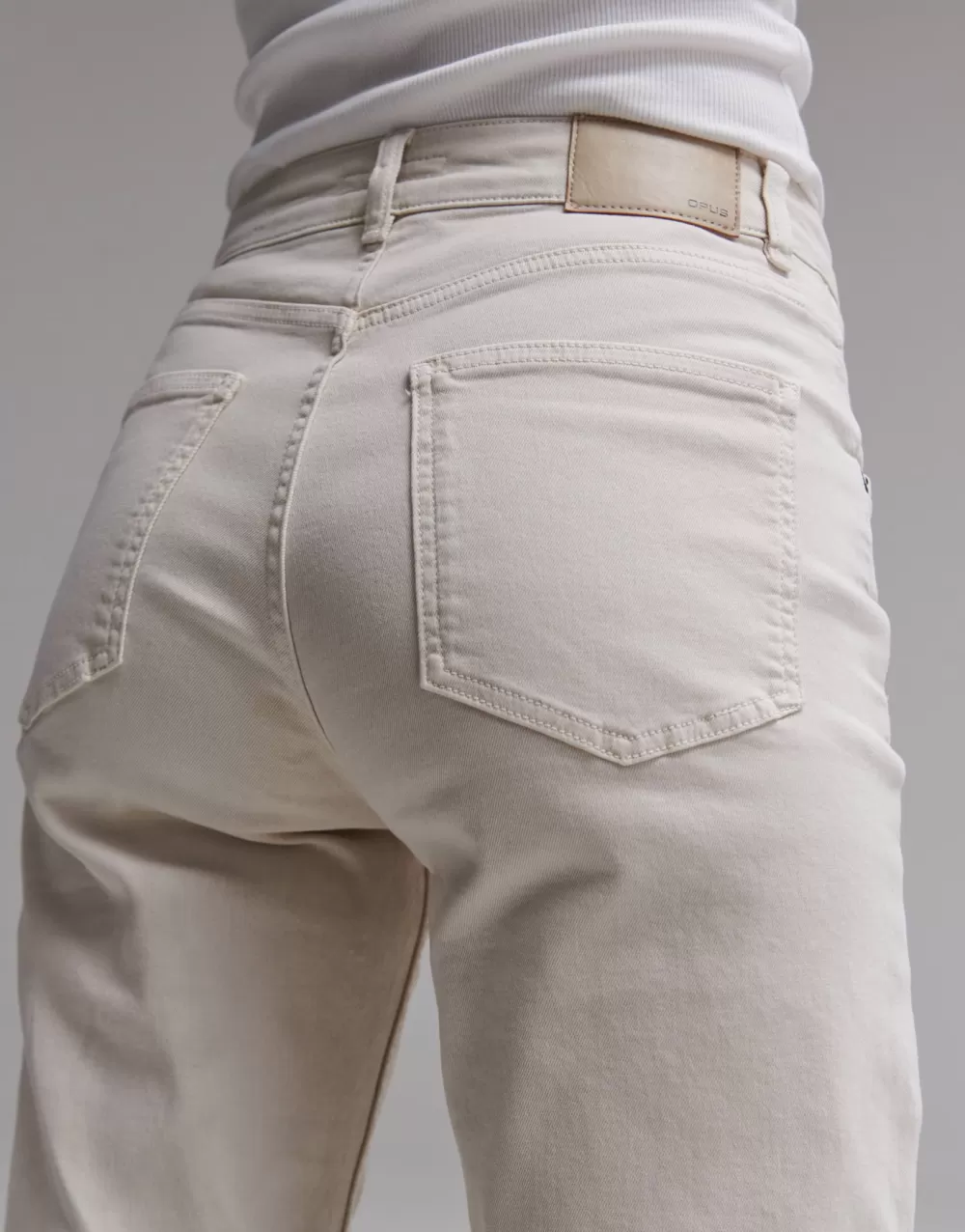 OPUS Fashion Wide Cropped Jeans Momito Color^ Jeans